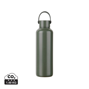 Logotrade Firmengeschenke das Foto: Baltimore RCS recycelte Edelstahlflasche 600ml