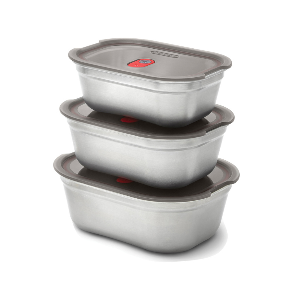 Logotrade Werbegeschenke das Foto: Black+Blum 3-tlg. Mealprep Box Set - klein, medium, groß
