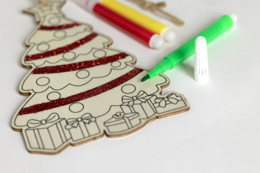 Logotrade werbemittel das Foto: Weihnachtsschmuck Tanne