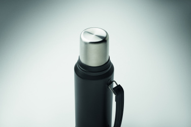 Logotrade Firmengeschenke das Foto: Doppelwandige Flasche 1L