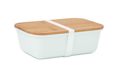 Logotrade werbemittel das Foto: Lunchbox mit Bambus-Deckel