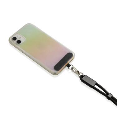 Logotrade Firmengeschenke das Foto: LoopAmp 60W Handgelenksband für Smartphones aus RCS rPET