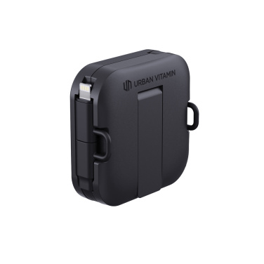 Logotrade Werbegeschenke das Foto: Urban Vitamin San Jose 100W-Halter mit einziehbarem Kabel