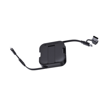 Logotrade Werbegeschenke das Foto: Urban Vitamin San Jose 100W-Halter mit einziehbarem Kabel