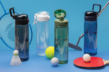 Logotrade Werbeartikel das Foto: Sip'nLock RCS rPET auslaufsichere Sport-Trinkflasche 800ml