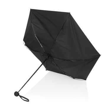 Logotrade Geschäftsgeschenke das Foto: 19,5“manueller Super-Mini-Schirm aus Aware™ rPET 190T Pongee