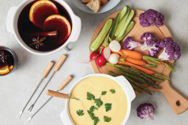 Logotrade Werbeartikel das Foto: BOSKA Käse-Fondue Set Party - 750ml