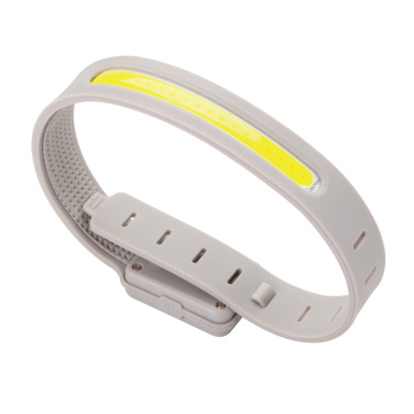 Logotrade Logogeschenke das Foto: Lumi Sprint wiederaufladbares LED Lauflicht aus RCS rec. ABS
