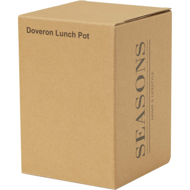 Logotrade Logogeschenke das Foto: Doveron 500 ml isolierter Lunchpot aus recyceltem Edelstahl