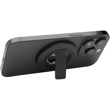 Logotrade Geschäftsgeschenke das Foto: Ain Magnetische Smartphonehalterung  aus recyceltem Kunststoff mit Flaschenöffner 