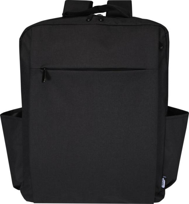 Logotrade Werbegeschenke das Foto: Libra 15" Laptop-Rucksack aus recyceltem GRS-Material 15 L
