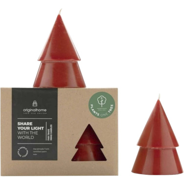 Logotrade Firmengeschenke das Foto: Originalhome Weihnachtsbaum Kerze M, 2er Set