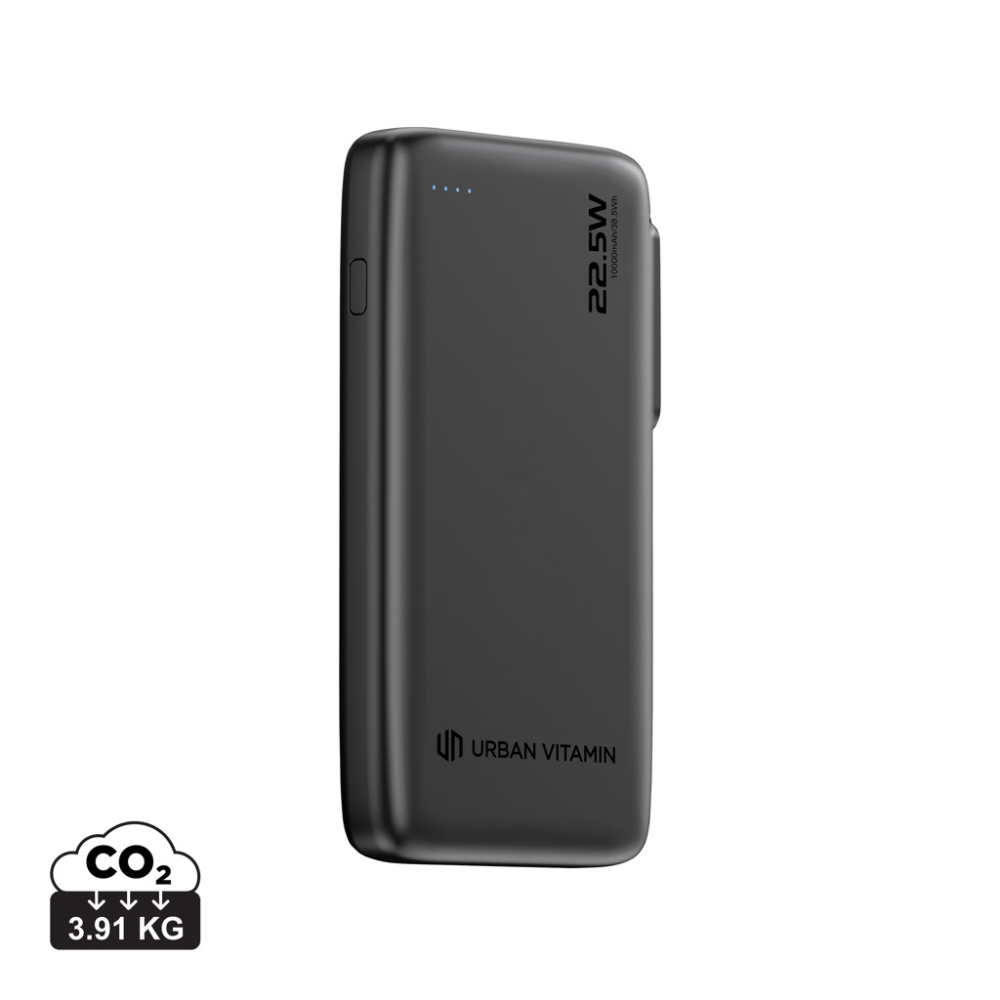 Logotrade Geschäftsgeschenke das Foto: Urban Vitamin Emeryville 20W 10.000 mAh Powerbank