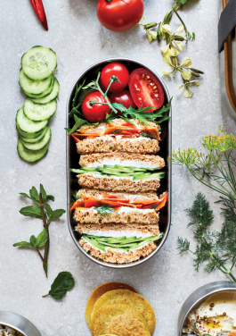 Logotrade Logogeschenke das Foto: Black+Blum Stainless Steel Double Bento Box