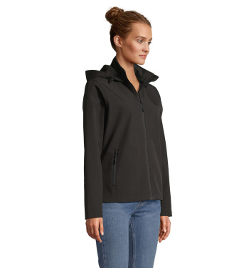 Logotrade werbemittel das Foto: RACE WOMEN HOODED JACKET