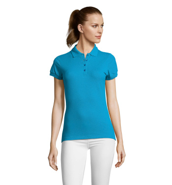 Logotrade Geschäftsgeschenke das Foto: PASSION DAMEN POLO 170g