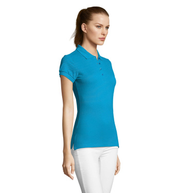 Logotrade Firmengeschenke das Foto: PASSION DAMEN POLO 170g