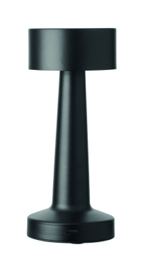 Logotrade Werbeartikel das Foto: USB-Tischlampe Metall
