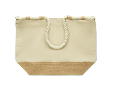 Logotrade Werbegeschenke das Foto: Strandtasche Canvas 280g/m²