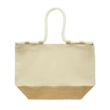 Logotrade Werbegeschenke das Foto: Strandtasche Canvas 280g/m²
