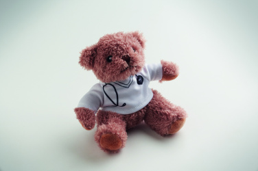 Logotrade Werbegeschenke das Foto: Teddybär Arzt