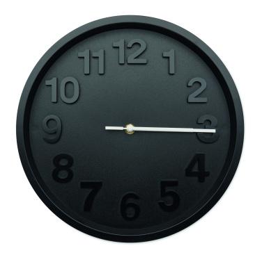 Logotrade Logogeschenke das Foto: Wanduhr aus PP