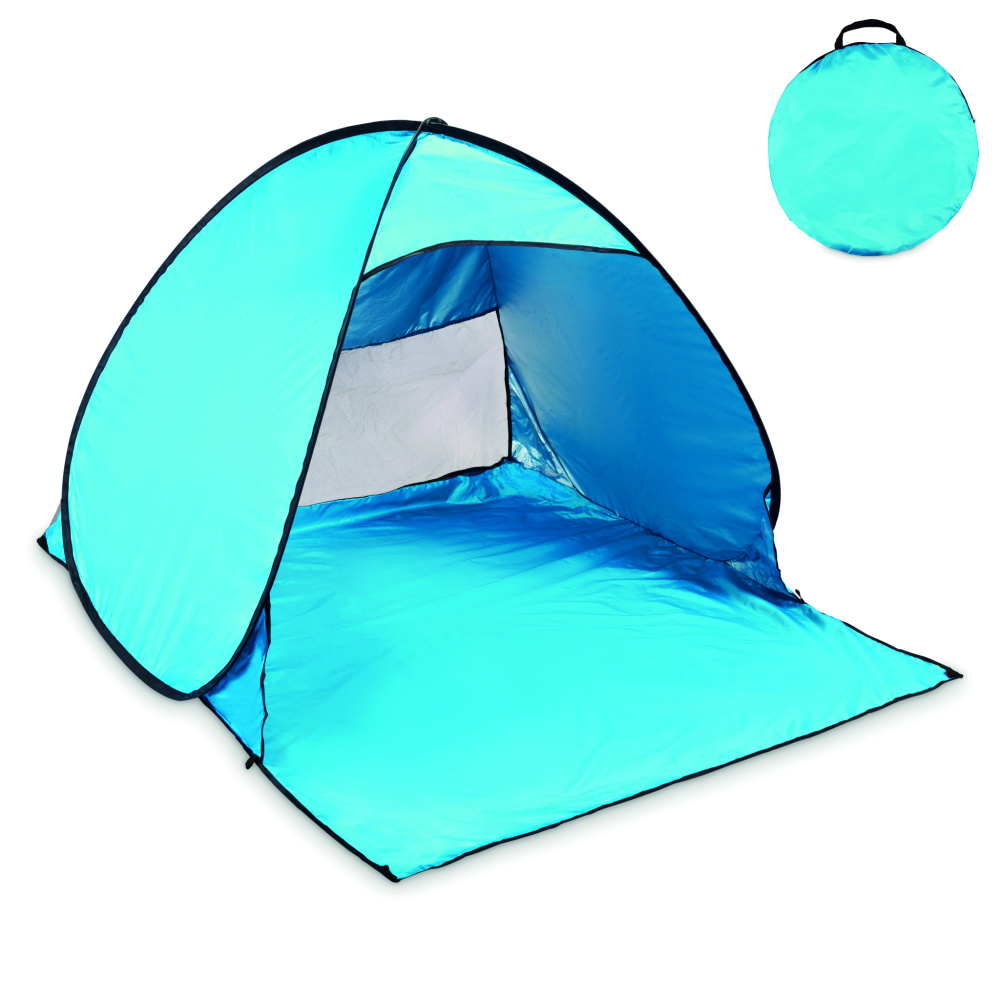 Logotrade Logogeschenke das Foto: Strandzelt 190T Polyester