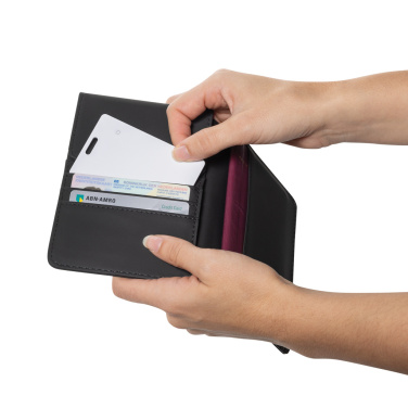 Logotrade Werbeartikel das Foto: Findit Dual aufladebare RCS Ultra-Thin-Finder-Card