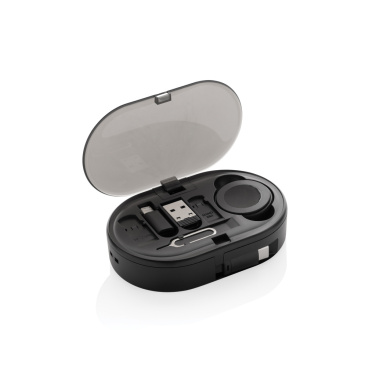 Logotrade Geschäftsgeschenke das Foto: Chargevix Multifunktionales 60W-Lade-Set aus RCS rPlastic