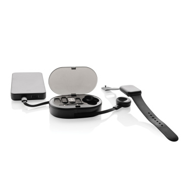 Logotrade Geschäftsgeschenke das Foto: Chargevix Multifunktionales 60W-Lade-Set aus RCS rPlastic