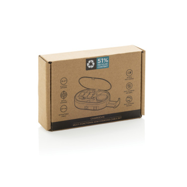Logotrade werbemittel das Foto: Chargevix Multifunktionales 60W-Lade-Set aus RCS rPlastic