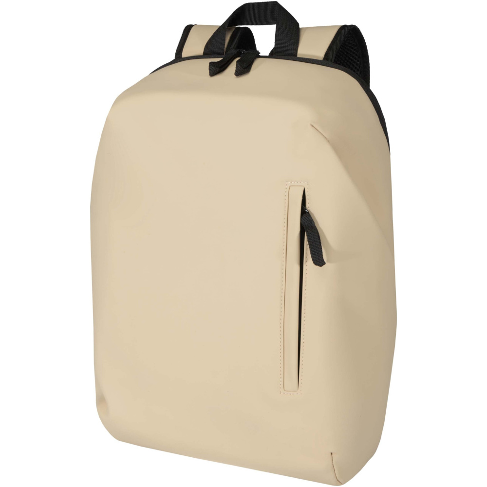Logotrade werbemittel das Foto: Resi Plus 15" GRS recycelter diebstahlsicherer Rucksack 18L