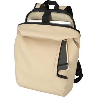 Logotrade Firmengeschenke das Foto: Resi Plus 15" GRS recycelter diebstahlsicherer Rucksack 18L