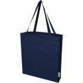 Odisha 180 g/m² OCS Bio Tragetasche mit Seitenfalten 14L, Marine