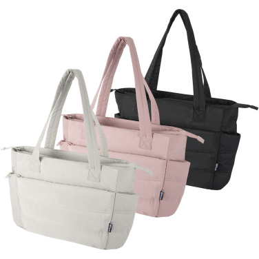 Logotrade Firmengeschenke das Foto: Puffer 15,6" GRS recycelte Laptoptragetasche 18L