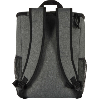 Logotrade Werbegeschenke das Foto: Tundra GRS recycelter Picknickkühlrucksack mit Besteckset 20L