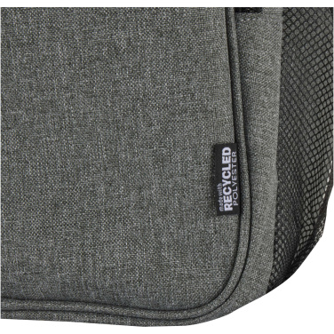 Logotrade Werbegeschenke das Foto: Tundra GRS recycelter Picknickkühlrucksack mit Besteckset 20L