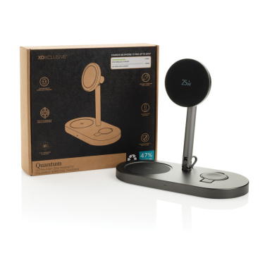 Logotrade Logogeschenke das Foto: Quantum Ultra-Fast RCS 25W magnetischer Desk-Charger