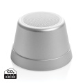 Nivio magnetischer 5W-Speaker aus RCS recyceltem Aluminium, Silber