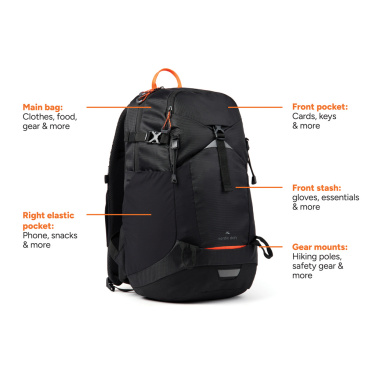 Logotrade Firmengeschenke das Foto: Nordic Drift Trail RCS Rucksack 24L