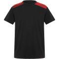 Expedition Kurzärmeliges T-Shirt für Herren, 160 g/m2, Schwarz / Rot