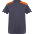 Expedition Kurzärmeliges T-Shirt für Herren, 160 g/m2, Blei / Orange