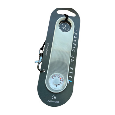 Logotrade Firmengeschenke das Foto: Reflektor mit Thermometer