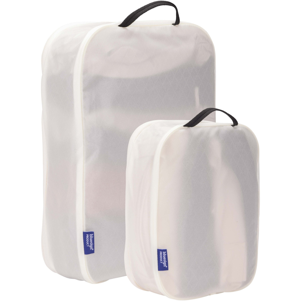Logotrade Logogeschenke das Foto: Thule 2 teiliges Packwürfelset aus recyceltem Material