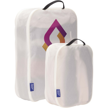 Logotrade Logogeschenke das Foto: Thule 2 teiliges Packwürfelset aus recyceltem Material