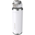 Stanley 710 ml isolierte Flasche aus recyceltem Edelstahl, Weiß