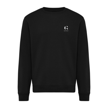 Logotrade Werbeartikel das Foto: IQONIQ Torla Rundhals-Pullover aus recycelter Baumwolle
