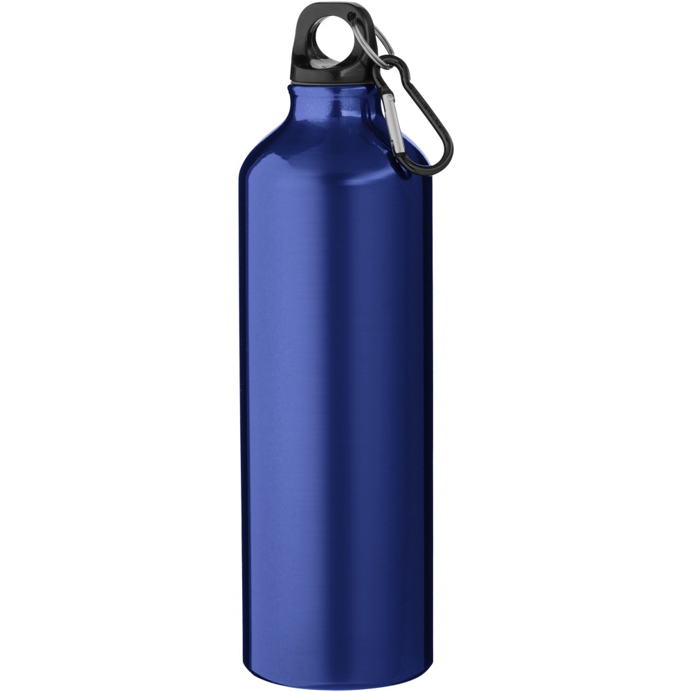 Logotrade business gifts photo of: Oregon 770 ml aluminium water bottle with carabiner