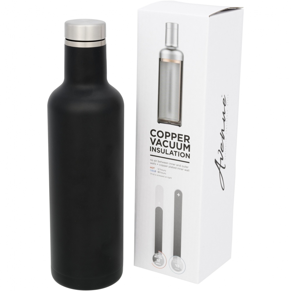 Logo trade business gift photo of: Pinto 750 ml copper vacuum insulated bottle
