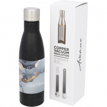 Logo trade promotional items image of: Vasa 500 ml speckled copper vacuum insulated bottle